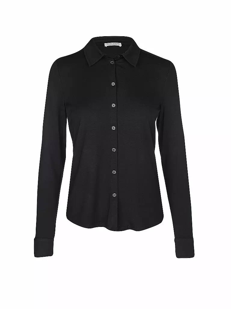 MARC O'POLO | Blusa de punto de camiseta | Negro