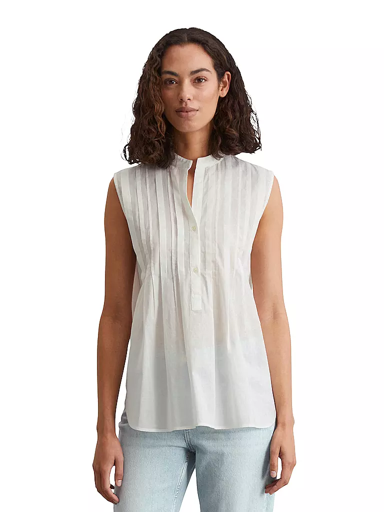 MARC O'POLO | Bluse  | Blanco