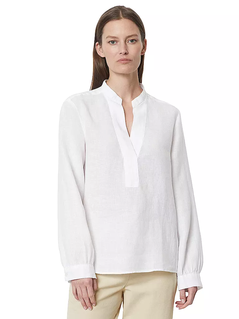 MARC O'POLO | Bluse | Blanco