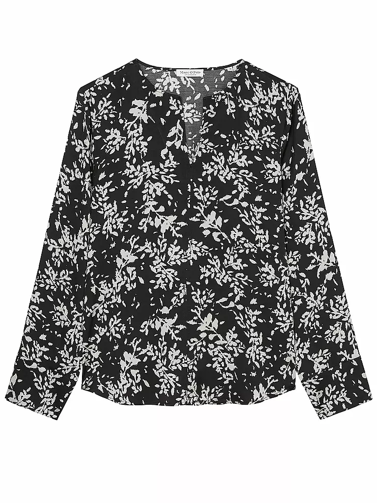 MARC O'POLO | Blusenshirt  | Negro