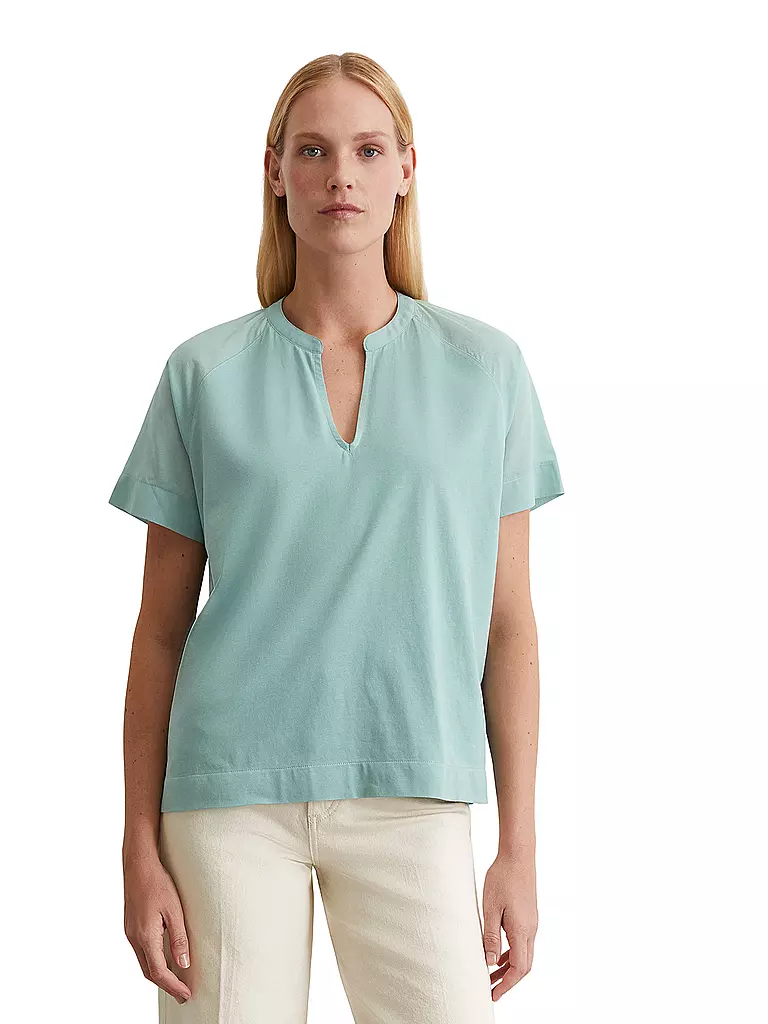 MARC O'POLO | Blusenshirt  | Azul claro