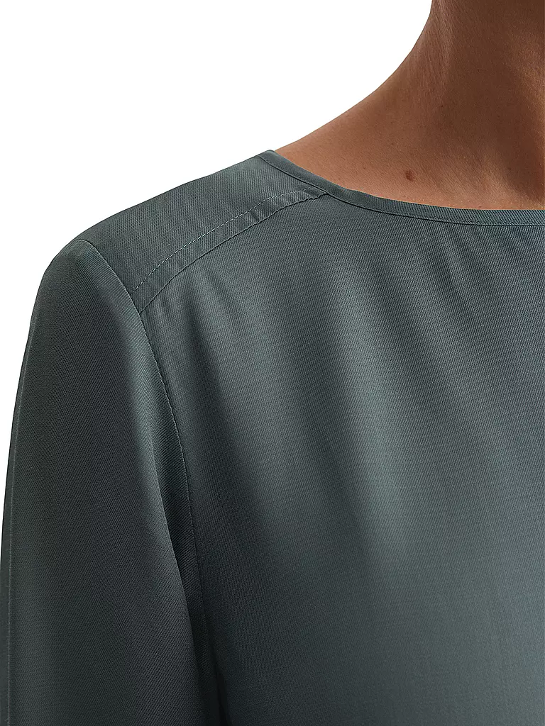 MARC O'POLO | Blusenshirt  | Verde oscuro