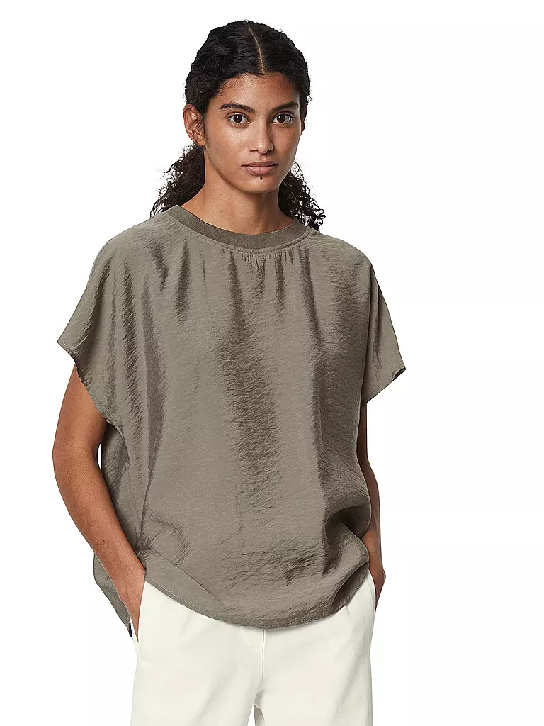 MARC O'POLO | Blusenshirt | Marrón claro