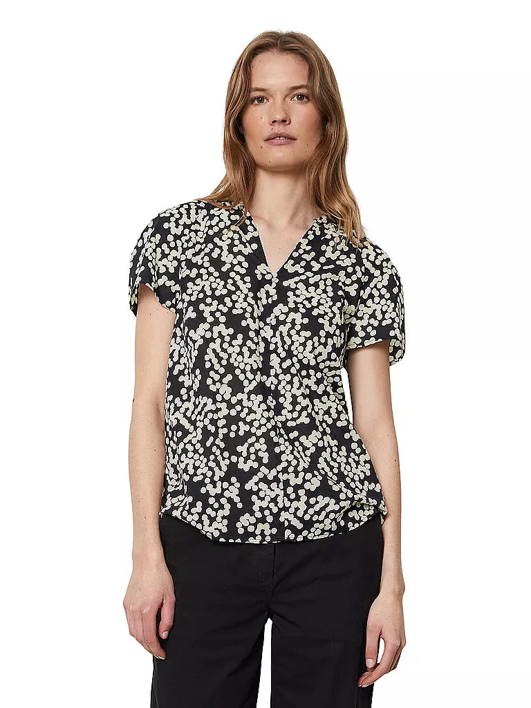 MARC O'POLO | Blusenshirt | Negro