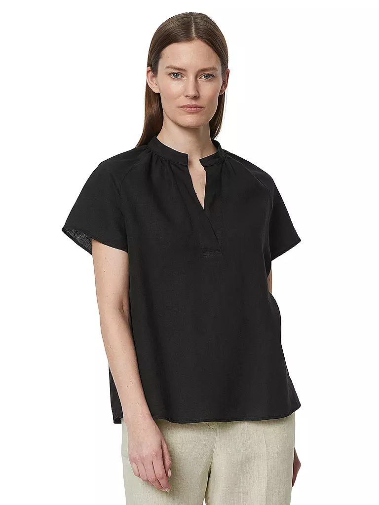 MARC O'POLO | Blusenshirt | Negro