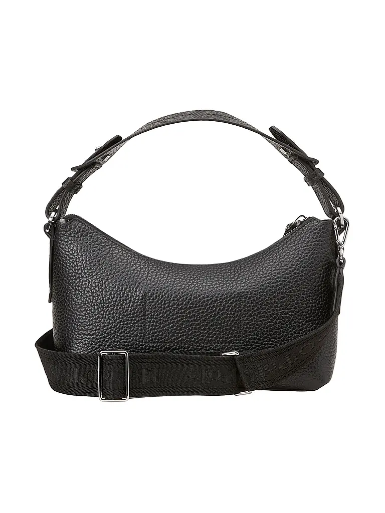 MARC O'POLO | Bolso de cuero - Bolso bandolera mediano | Negro