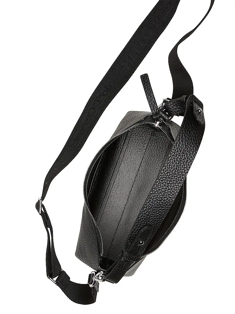 MARC O'POLO | Bolso de cuero - Bolso bandolera mediano | Negro