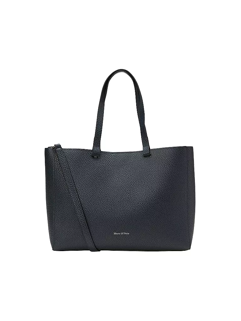 MARC O'POLO | Bolso de cuero - Shopper Mediano | Azul oscuro