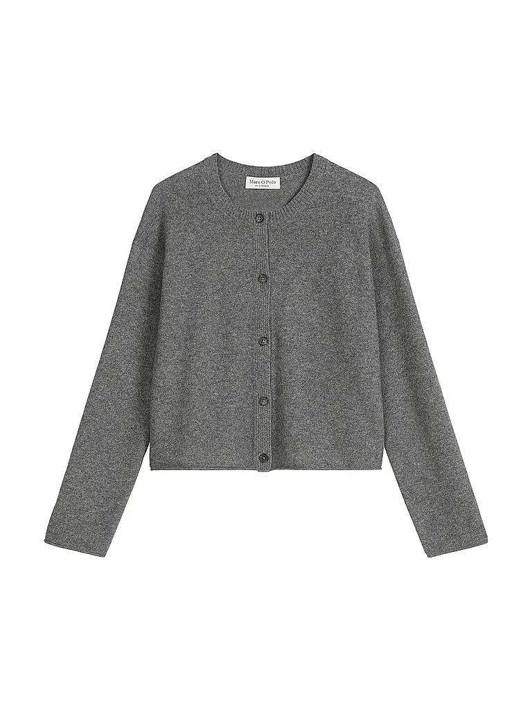 MARC O'POLO | CÁRDIGAN
Marca: MARC O'POLO
Color: gris
Categorías: Moda, Mujer

Largo de manga: Manga larga
Escote: Cuello redondo
Material: Cachemira, Stretch
Diseño: Liso
Corte (Prenda exterior): Regular
Detalles: Punto | Gris