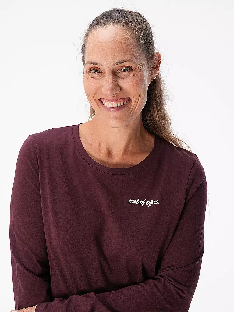 MARC O'POLO | Camisón - Camiseta de dormir | Rojo oscuro