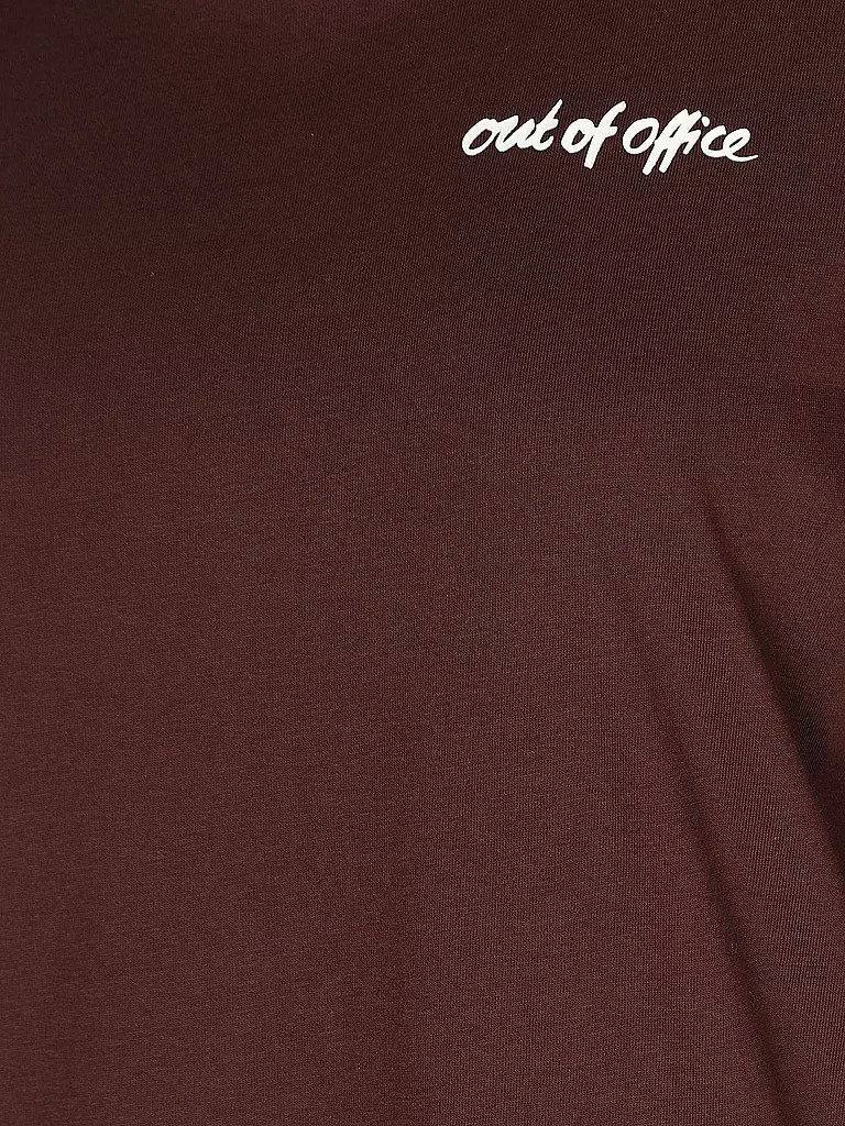 MARC O'POLO | Camisón - Camiseta de dormir | Rojo oscuro