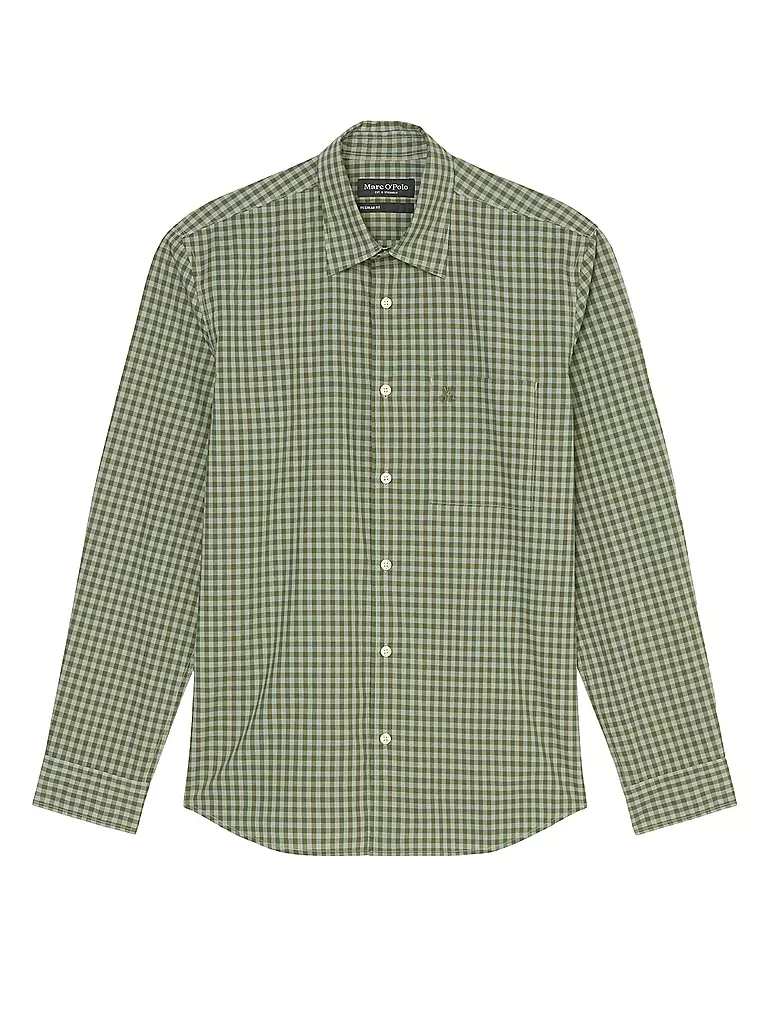MARC O'POLO | Camisa de corte estándar | Verde