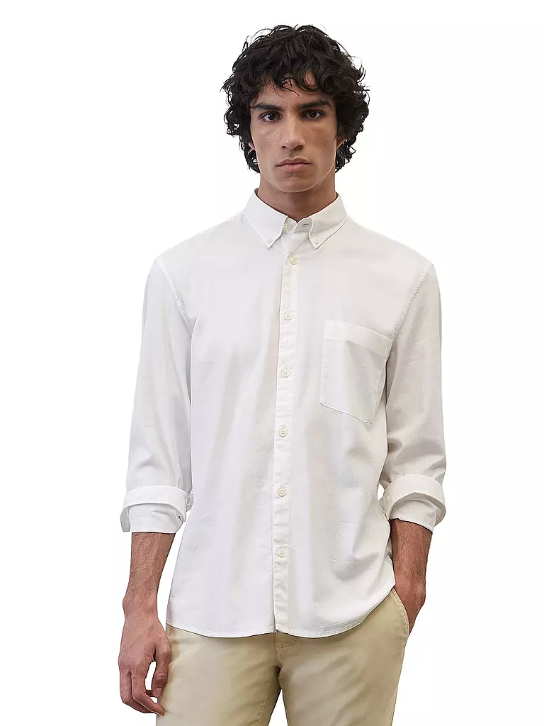 MARC O'POLO | Camisa de corte estándar | Crema