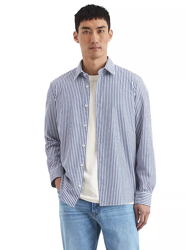 MARC O'POLO | Camisa de corte estándar | Azul