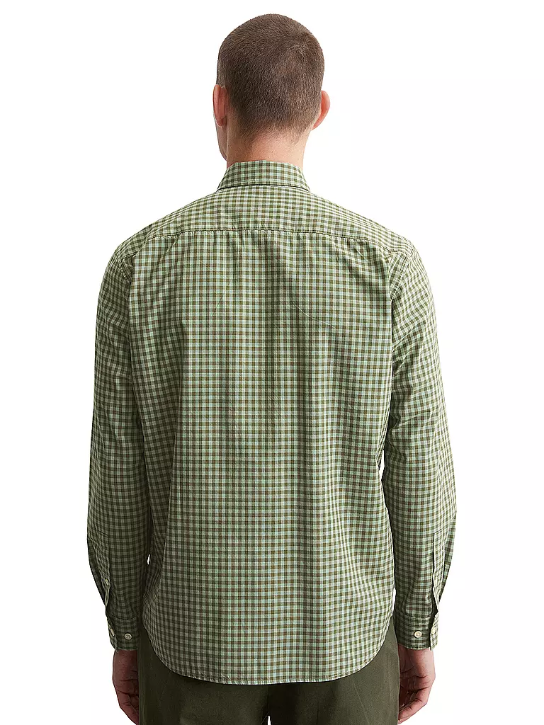 MARC O'POLO | Camisa de corte estándar | Verde