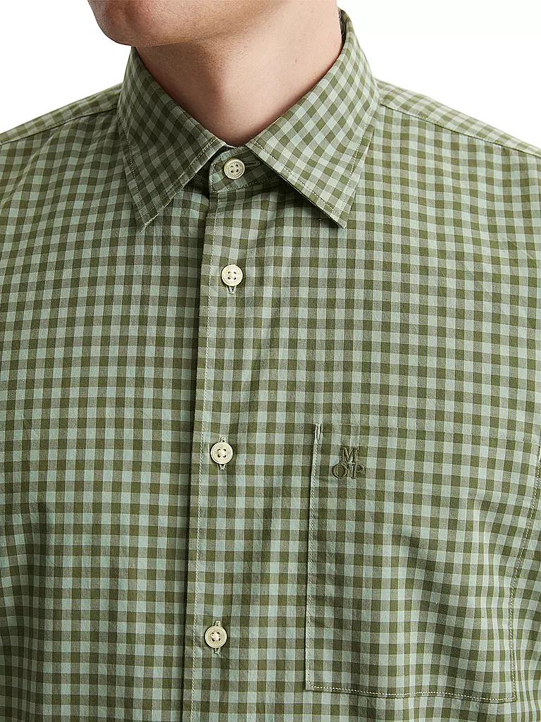 MARC O'POLO | Camisa de corte estándar | Verde