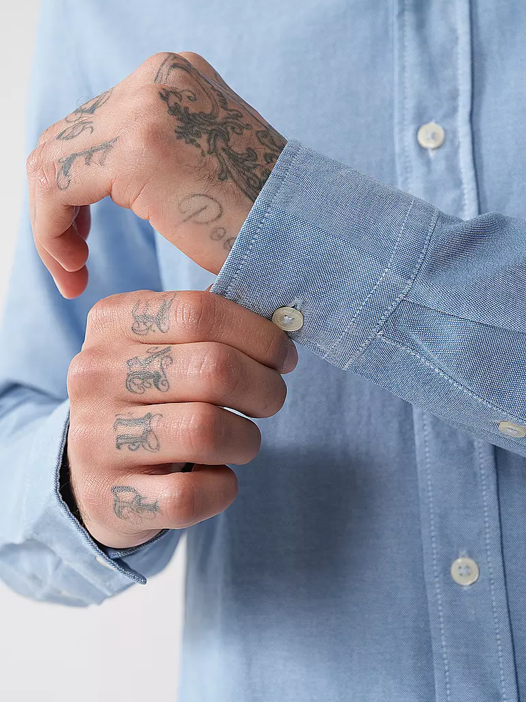 MARC O'POLO | Camisa de corte estándar | Azul