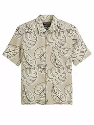 MARC O'POLO | Camisa de lino corte regular | Crema