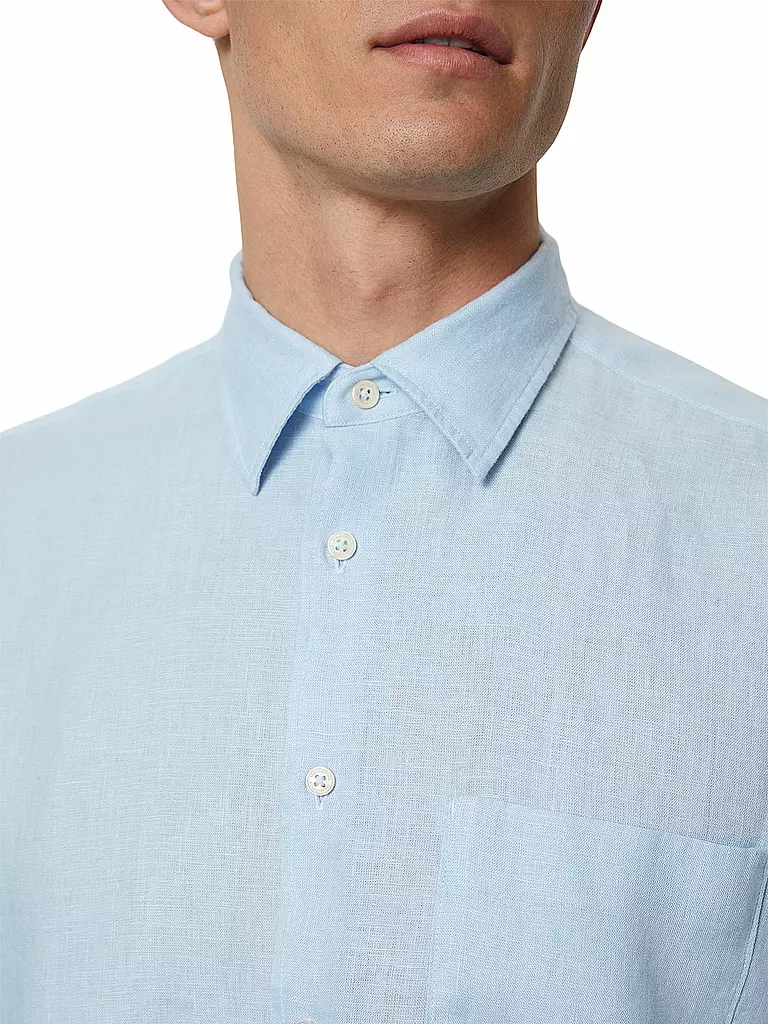 MARC O'POLO | Camisa de lino corte regular | 