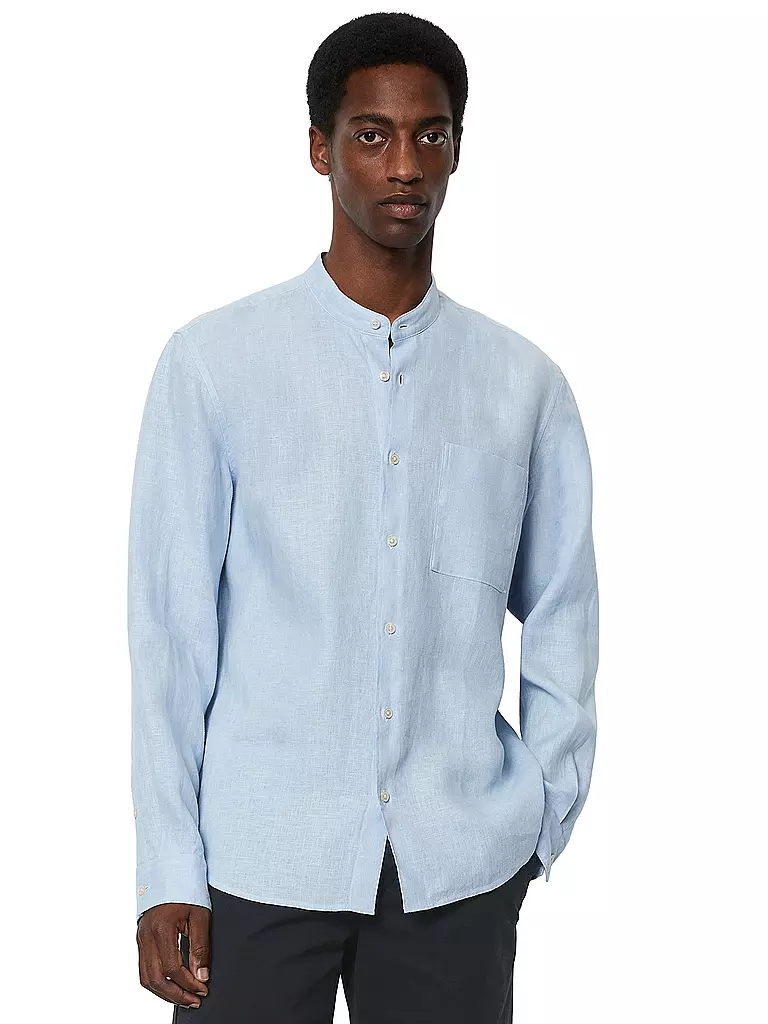 MARC O'POLO | Camisa de lino | Azul