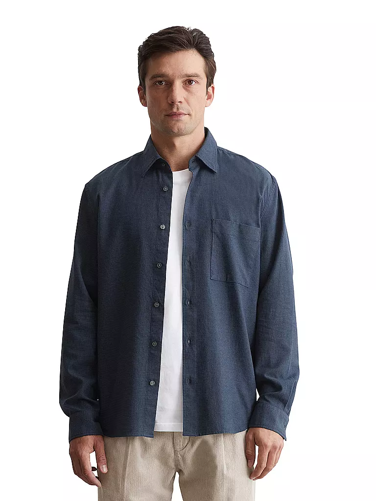 MARC O'POLO | Camisa Regular Fit | Azul oscuro