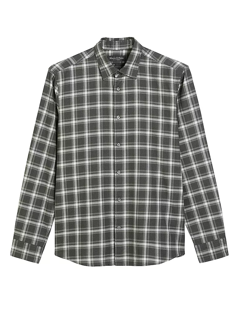 MARC O'POLO | Camisa | Verde oscuro