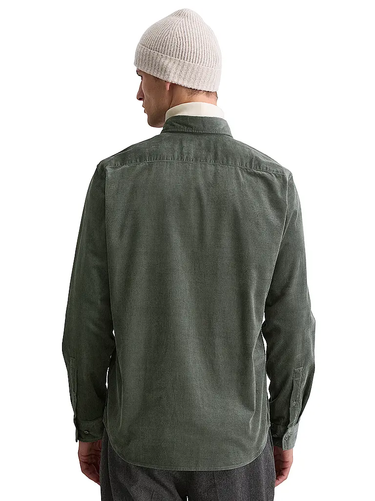 MARC O'POLO | Camisa | Verde oscuro