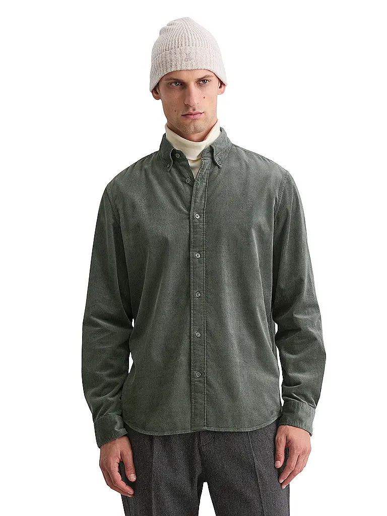 MARC O'POLO | Camisa | Verde oscuro