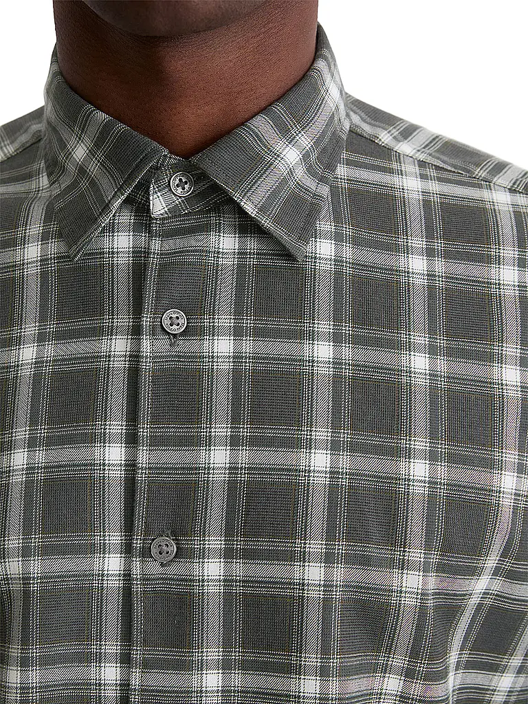 MARC O'POLO | Camisa | Verde oscuro