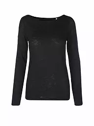 MARC O'POLO | Camiseta de manga larga | Negro