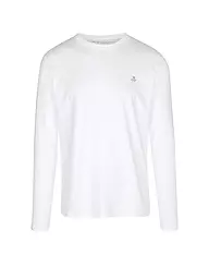 MARC O'POLO | Camiseta de manga larga | Blanco