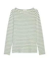 MARC O'POLO | Camiseta de manga larga | Verde claro