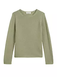 MARC O'POLO | Camiseta de manga larga | Verde claro
