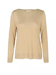 MARC O'POLO | Camiseta de manga larga | Marrón claro