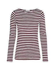 MARC O'POLO | Camiseta de manga larga | Rojo oscuro