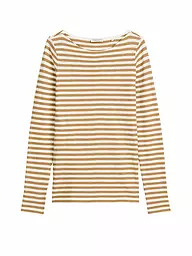 MARC O'POLO | Camiseta de manga larga | Marrón claro