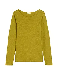 MARC O'POLO | Camiseta de manga larga | Mostaza
