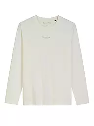 MARC O'POLO | Camiseta de manga larga | Blanco