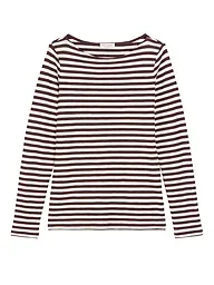 MARC O'POLO | Camiseta de manga larga | Rojo oscuro
