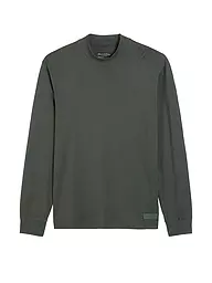 MARC O'POLO | Camiseta de manga larga | Verde oscuro