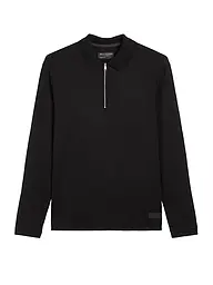 MARC O'POLO | Camiseta de manga larga | Negro