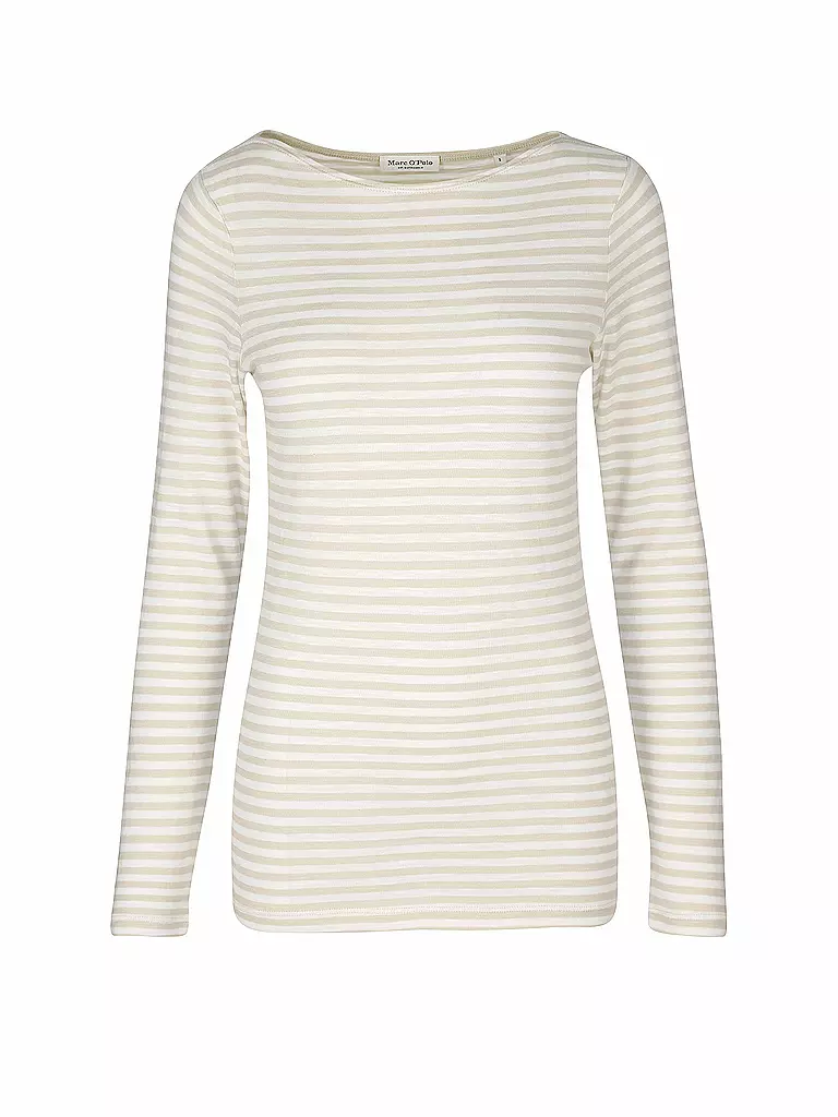 MARC O'POLO | Camiseta de manga larga | Beige