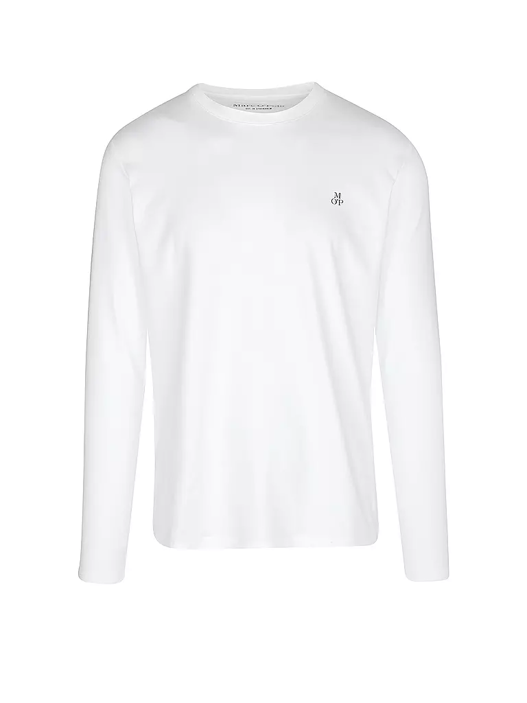MARC O'POLO | Camiseta de manga larga | Blanco