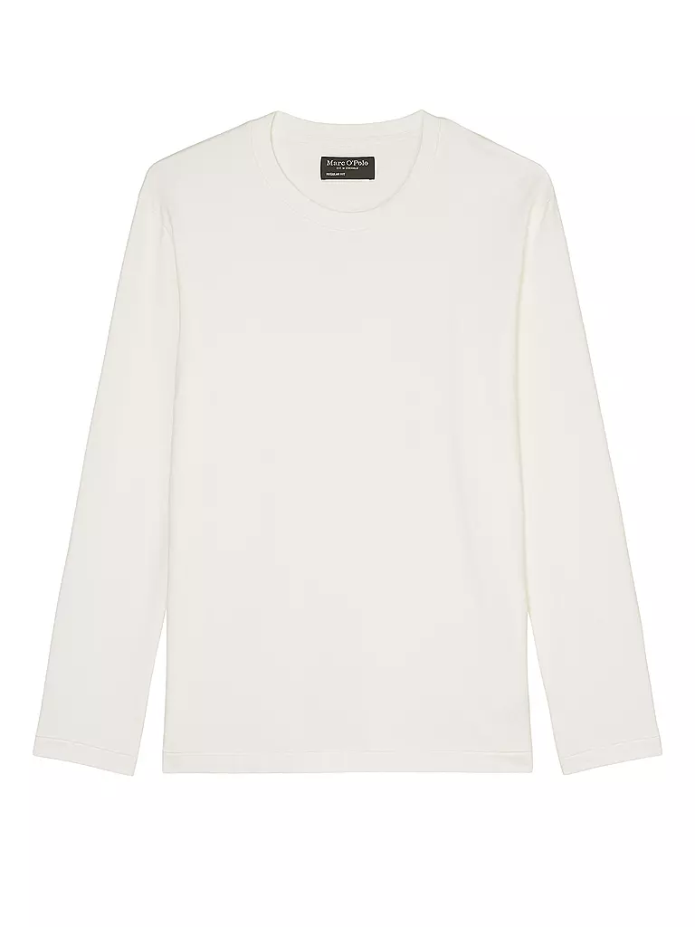 MARC O'POLO | Camiseta de manga larga | Blanco