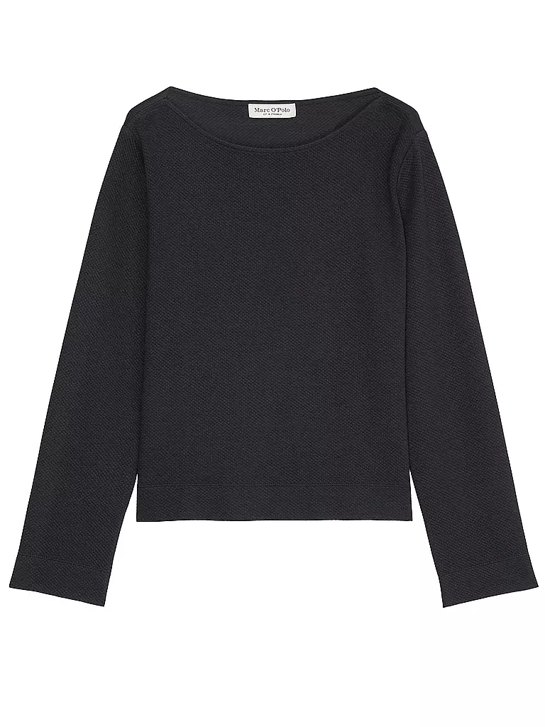 MARC O'POLO | Camiseta de manga larga | Azul oscuro