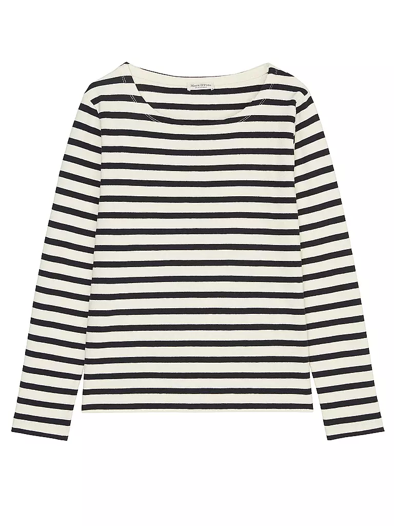 MARC O'POLO | Camiseta de manga larga | Negro