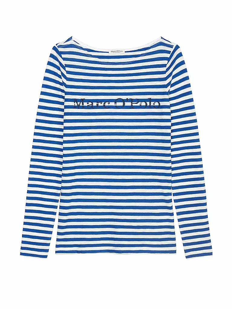 MARC O'POLO | Camiseta de manga larga | Azul