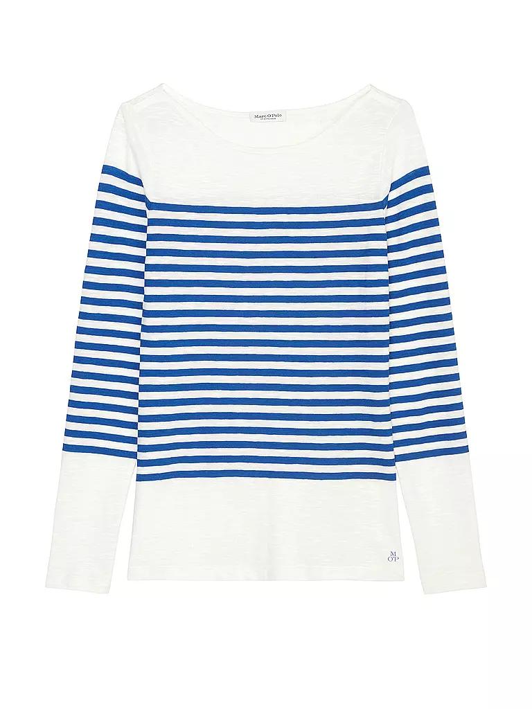MARC O'POLO | Camiseta de manga larga | Azul