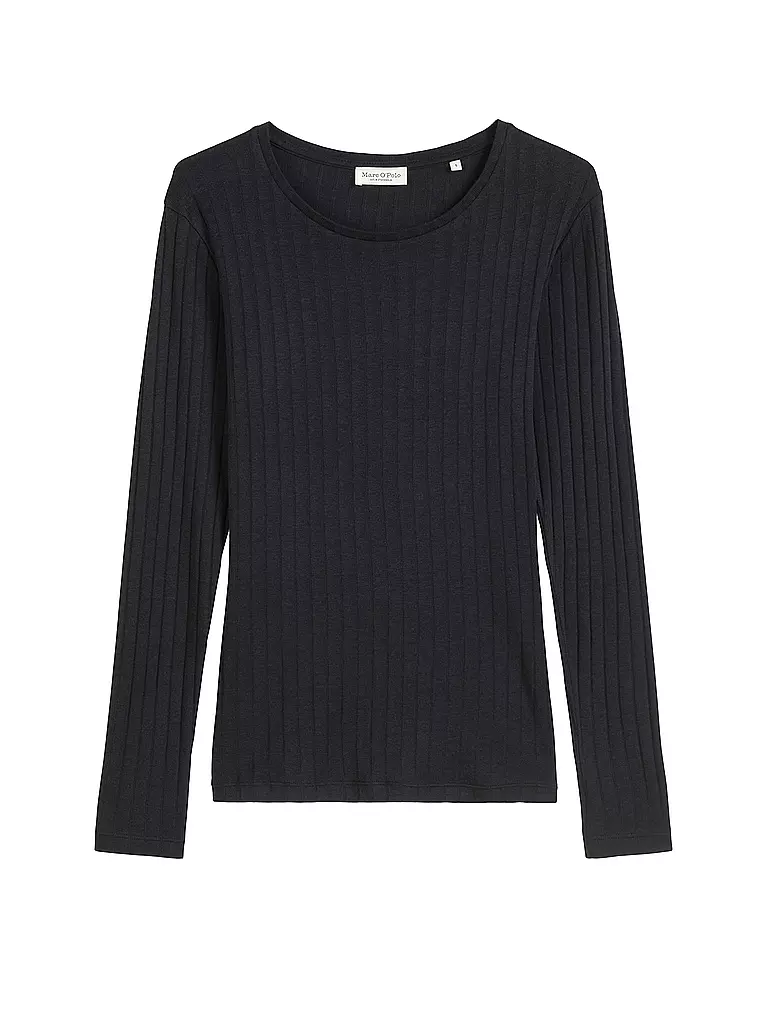 MARC O'POLO | Camiseta de manga larga | Azul oscuro