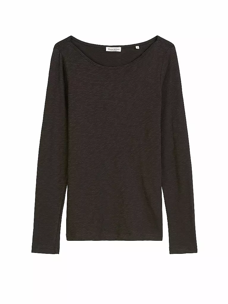 MARC O'POLO | Camiseta de manga larga | Marrón